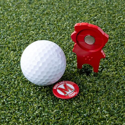 Team Golf NCAA Maryland Shaped Divot Tool