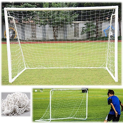 Soccer Net, Outdoor Backyard Football Goal Post Net Portable Soccer Sports Training Practice Equipment - size: 8 x 6FT
