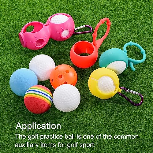 PATIKIL Golf Foam Balls, Pack Sponge Exercise Flight Swing Practice for Indoor Training - color: Dark Gray