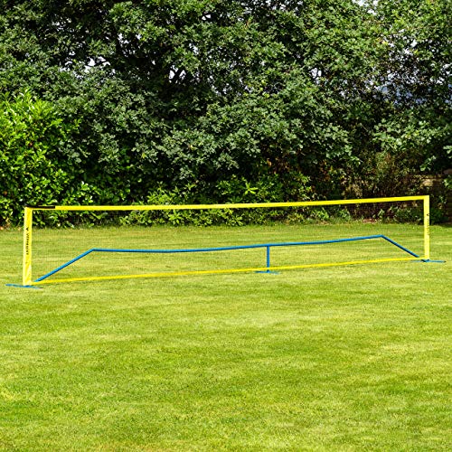 Vermont Procourt Combi Net | Net for Tennis, Badminton, Pickleball & Soccer-Tennis | Portable Badminton Set | Mini Tennis & Badminton Sets for Backyards - color: 20ft Wide