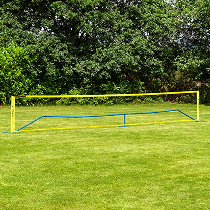 Vermont Procourt Combi Net | Net for Tennis, Badminton, Pickleball & Soccer-Tennis | Portable Badminton Set | Mini Tennis & Badminton Sets for Backyards - color: 20ft Wide