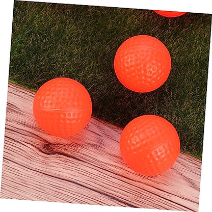 BESPORTBLE Golf Practice Equipment 12pcs Bulk Pack Indoor Training High Visibility Golfball Practice