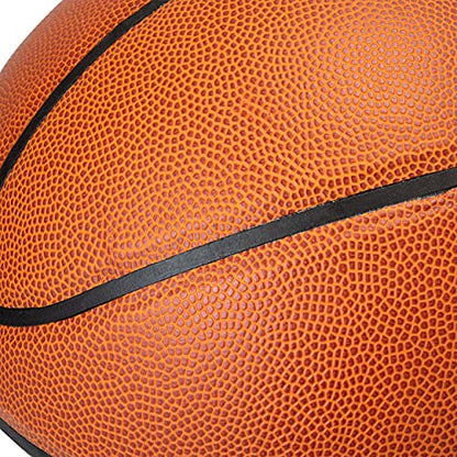 Murray Sporting Goods Autograph Basketball with Stand - Four Panel Signature Ready Display Memorabilia Autographic Basketball Regulation Size 29.5 inches