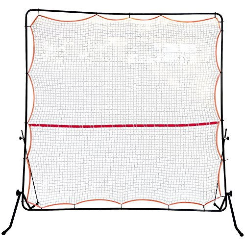 Tourna Rally Pro Adjustable Tilt Rebound Net (7x7 ft) for Tennis and Pickleball - style: Black