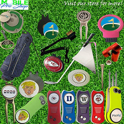Switchblade Divot Repair Tool with Logo Printed Removable Magnetic Ball Marker-Best Divot Fixer - style: Virginia Cavaliers