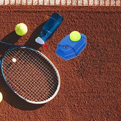 Toddmomy Tennis Practice Device 1 Set Tennis Trainer Rebound Ball with String Ball Solo Tennis Training for Self-Pracitce Tennis Training Equipment Tool Tennis Rebounder