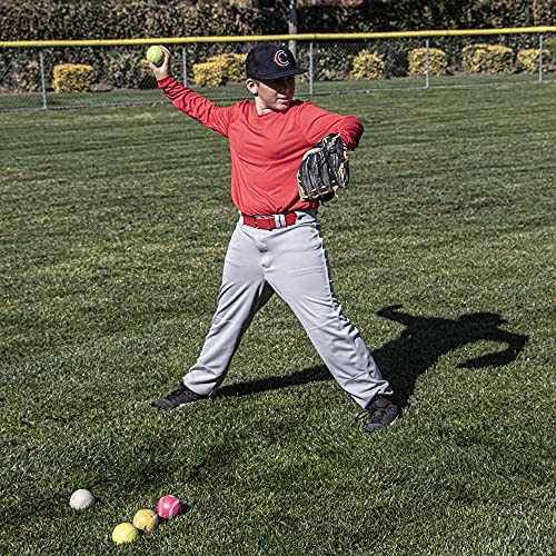 PowerNet Weighted Ball, Baseball Training Equipment for Improving Throwing Velocity and Strength for Pitching, Training Balls Sold Individually, 3 oz - 12 oz