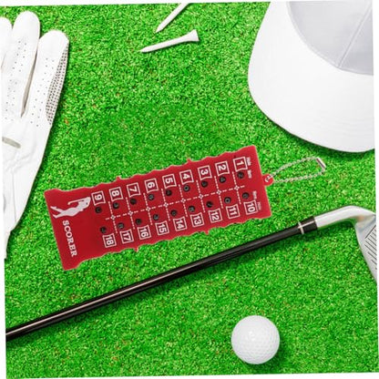 GALPADA Portable Golf Score Counter Compact Stroke Clicker for Golf Course Essential Accessory for Golf Enthusiasts Convenient Scoring Device