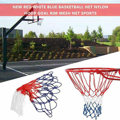 1pc Thickened and Durable Standard Basketball Net Nylon Hoop Goal Standard Rim for Basketball Stands