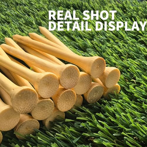 100-1000pcs Personalized Golf Tees, Printed with Your Name or Text Logo. Custom Bamboo Golf Tees, 3 1/4'' 2-3/4'' 2-1/8'', Personalized Golf Gifts