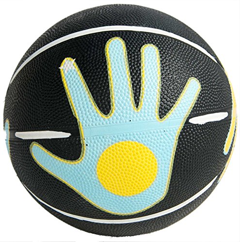 HOOPSKING The Big Shot 33 Inch Oversized Composite Leather Big Basketball for Training Online Video, Develop Arc on Shot & Fundamental Skills