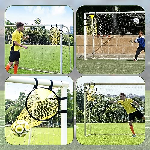 Football Target Net, Easy to Attach and Detach Soccer Goal Net for Goal Training and Accuracy Practice - color: 1 Pc