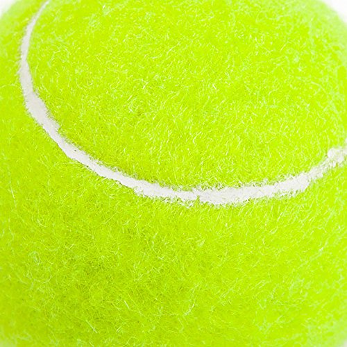Practice Tennis Balls, Standard Training Exercise Tennis Balls, Rubber Balls for Beginners, Pack of 15