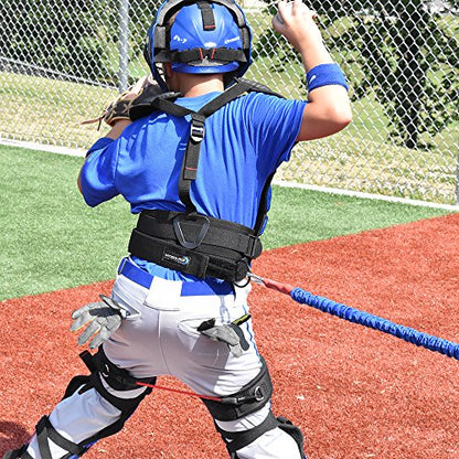 Acceleration Speed Cord Bungee Multi-Sport Resistance Training Kit - Improve Strength, Power, Agility, Vertical Jumping, Sprint Speed – 3 Waist Belt Sizes (S, M, L) Available - Kinetic Bands - size: Small (31 inch waist and under)