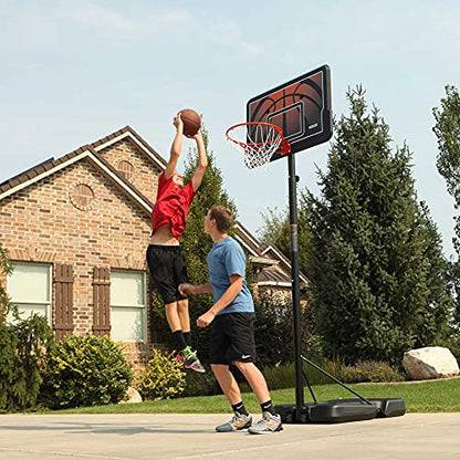 Lifetime Height Adjustable Portable Basketball System, 44 Inch Backboard