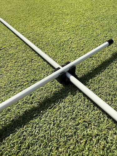 Golf Alignment Stick Clips (3 Pack) – Upgraded New Version – More Flexible & More Durable – Training Aid for Ball Position & Parallel Line Setup
