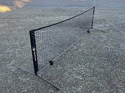Portable Quick Set Mini Tennis Net 10ft for Padel Tennis net, Tennis net, Pickleball net on Driveway Backyards with Carrying Bag