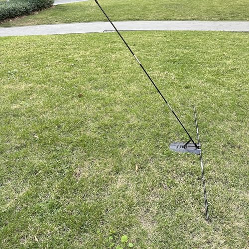 Golf Alignment Stick Holder, Golf Training Aid Teaching Equipment for Aiming, Putting, Posture Corrector, Golf Swing Trainer with Improved Sticks