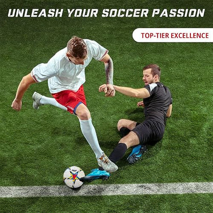 Biggz High Tech Mould Starz Soccer Ball Size 5 with Hand Pump