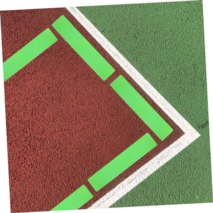 Mikikit Court Marking Lines Pole Mini Court Marker Soccer Training Mat Floor Markers Tennis Training Court