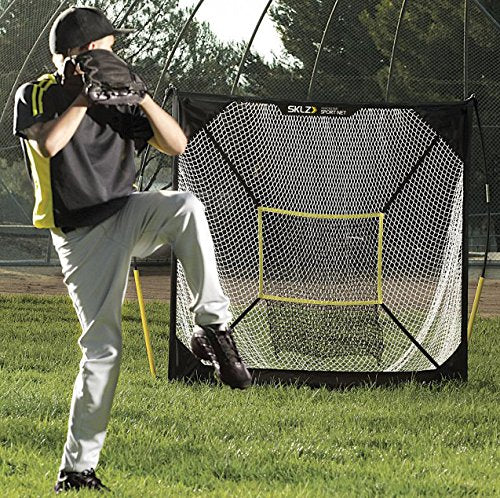 SKLZ Quickster Portable Baseball Hitting Net for Baseball and Softball - style: 7x7 Foot