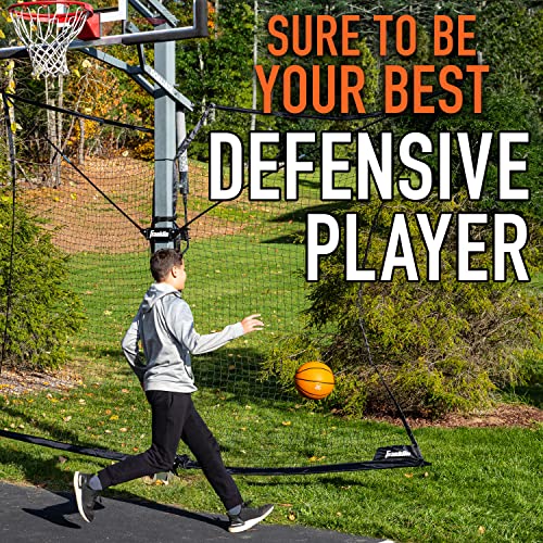 Franklin SportsBasketball Pass Back Rebounder - color: Black, size: 10' x 8'