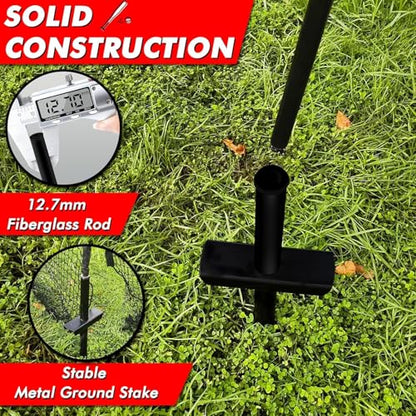 Baseball Batting Cage for Backyard, Softball Cage Batting Net Portable with Carrying Bag Detachable Door with Hitting Target for Batting Training Pitching Practice - size: 11 ft