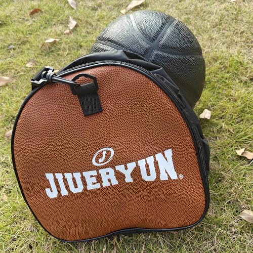 Soccer Backpack, Soccer Bag Sport Equipment Bags Fit Basketball Volleyball Football - color: brown