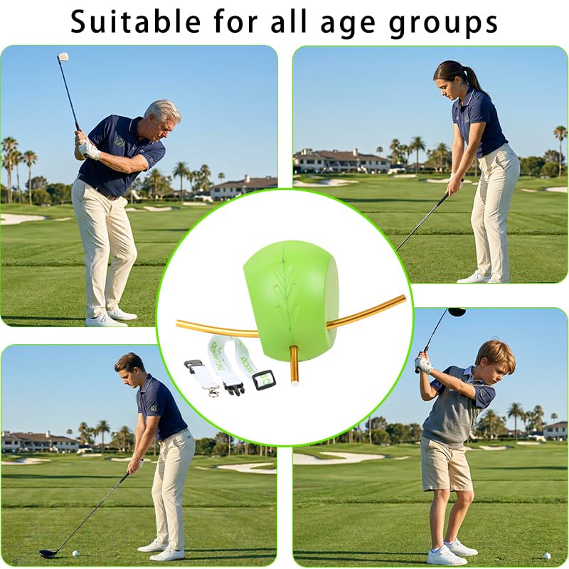 The Connector Golf Training Aid, 2026 Upgraded Golf Swing Trainer for Posture Correction Practice, Small and Effective Golf Training Tool, Golf Swing Practice Trainer for Golfers and Beginners