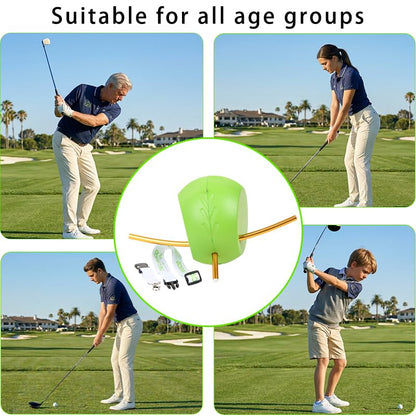 The Connector Golf Training Aid, 2026 Upgraded Golf Swing Trainer for Posture Correction Practice, Small and Effective Golf Training Tool, Golf Swing Practice Trainer for Golfers and Beginners