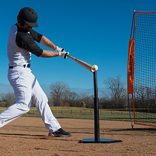 Champro Heavy Duty Reinforced Rubber Batting Tee for All Ages with Adjustable Height, Baseball and Softball Training - size: Retail Box