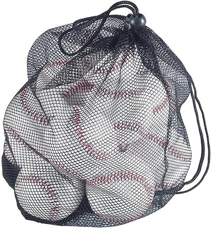 Tebery 12 Pack Standard Size T-Ball Training Baseballs, Reduced Impact Kids Safety Baseball, Unmarked & Soft Practice Baseballs for League Play, Pitching, Hitting, Batting, Fielding, Autograph