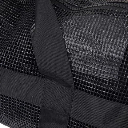 Heavy Duty Large Diving Gear Mesh Bag, Scuba and Snorkeling Gear Mesh Duffle Bag, Large Mesh Travel Duffel Bag, Mesh Beach Bag (With Pocket, 30-inch) - size: 30-Inch