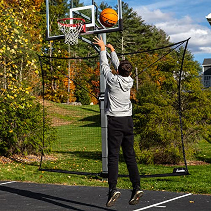Franklin SportsBasketball Pass Back Rebounder - color: Black, size: 10' x 8'