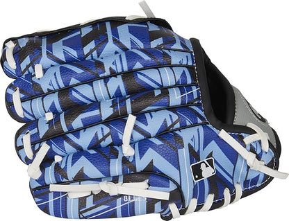 Rawlings | REMIX T-Ball & Youth Baseball Glove | Left Hand Throw | 9" | Blue