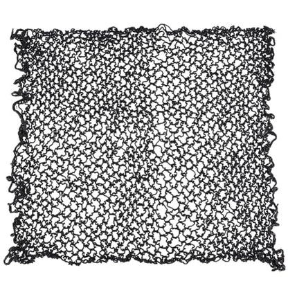 CREATCABIN Volleyball Replacement Net Heavy Duty Portable Polyester Volleyball Nets Reinforced Side Tapes for Backyard Sports Golf Tennis Baseball Noctball Court Beach Pool Park Black 39.37 Inch