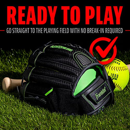 Franklin Sports Girls Softball Glove-Women's Windmill Fastpitch+Slowpitch Softball Glove-Right and Left Hand-Adult - color: Lime, size: 12.5"