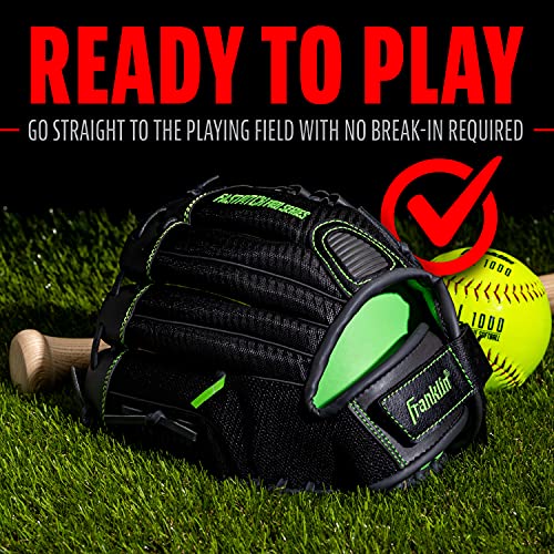 Franklin Sports Girls Softball Glove-Women's Windmill Fastpitch+Slowpitch Softball Glove-Right and Left Hand-Adult - color: Lime, size: 13"