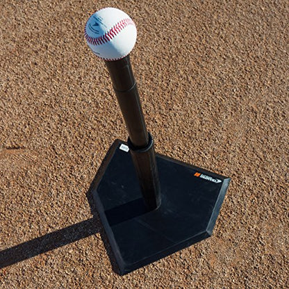 Champro Heavy Duty Reinforced Rubber Batting Tee for All Ages with Adjustable Height, Baseball and Softball Training - size: Retail Box