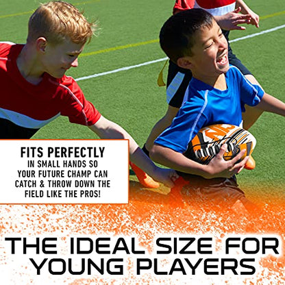 Franklin Sports NFL Team Mini Footballs - Youth 8.5" Official NFL Licensed Football + Air Pump Set
