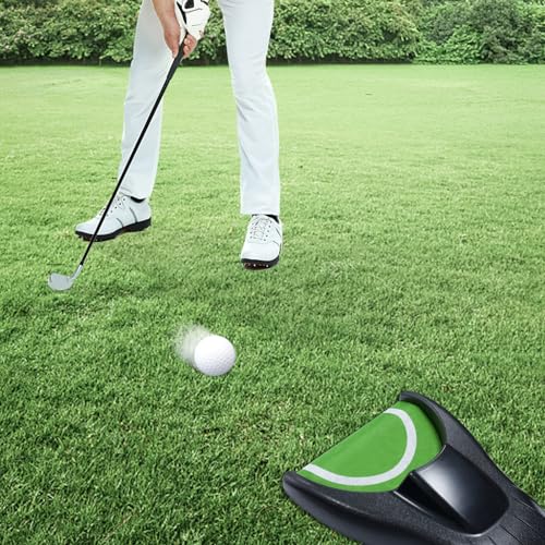 Putting Machine with Ball Return, Golf Putting Cup Golf Training Aid for Indoor & Outdoor Garden Backyard Use