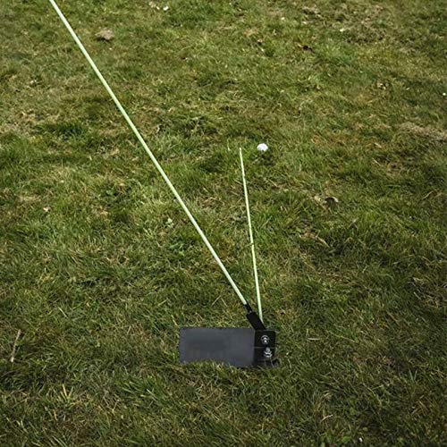 FINGER TEN Golf Alignment Stick Holder Swing Practice Plate Plane Trainer Training Aid Alignment Stick Base - color: Practice Plate