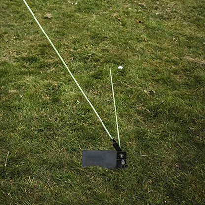 FINGER TEN Golf Alignment Stick Holder Swing Practice Plate Plane Trainer Training Aid Alignment Stick Base - color: Practice Plate