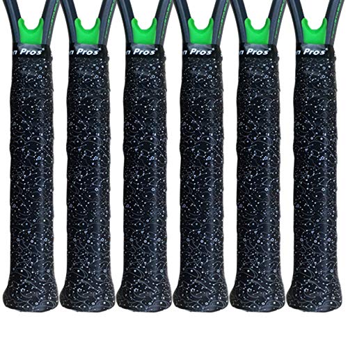 ALIEN PROS Tennis Racket Grip Tape – Tac Moisture Feel Tennis Grip – Tennis Overgrip Grip Tape Tennis Racket – Wrap Your Racquet for High Performance - style: 6-Pack Magic