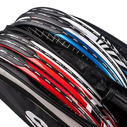 Senston Tennis/Badminton Racket Bag,Single Shoulder Racket Bag Racquet Bag,Waterproof And Dustproof. - color: Blue
