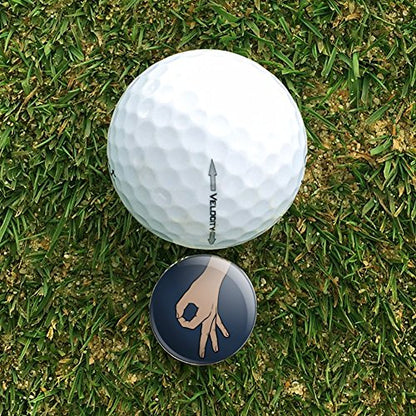 GRAPHICS & MORE The Circle Game Golf Divot Repair Tool and Ball Marker
