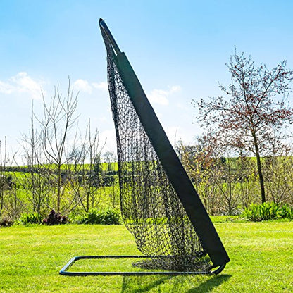 FORZA Kick Stick Football Holder Kicking Tee | Portable & Foldable Football Kicking Holder with Carry Bag for Field Goal & Kickoff Practice – Optional Ball and Kicking Net - size: No Ball, style: With Net