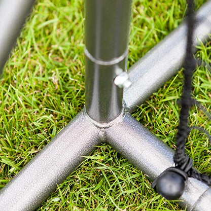 FORZA Soccer Rebound Wall (12ft x 6ft or 16ft x 7ft) | Dual-Sided Soccer Rebounder | Freestanding Spring-Loaded Soccer Rebound Net | Soccer Training Equipment - size: 12 x 6
