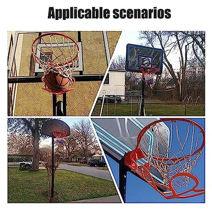 Basketball Hoop Returner Shot Return Apparatus Orange Aid for Adult Kids School Attachment Shooting Trainer