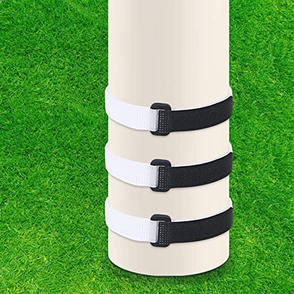 Soccer Goal Net Attachment Straps: 50pcs Attachment Straps for Holding Soccer Placement Nets to The Goal Posts for Boys Kids Soccer Training 14 x 0.8 Inch